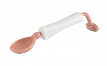 Ложка детская Beaba Training Spoon 360° Old pink/при покупке отдельно