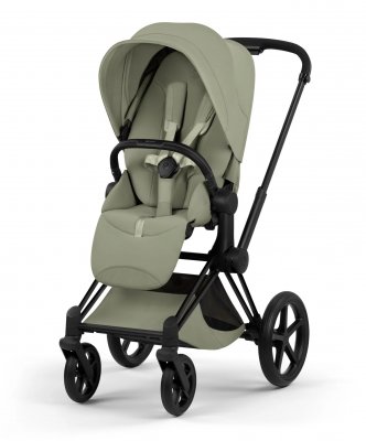 Прогулочная коляска Cybex Priam V Sage Green (шасси на выбор) шасси Matt Black
