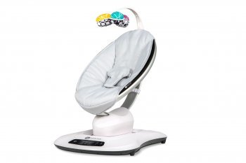 Электронный шезлонг-качели 4moms MamaRoo 4.0 Trade-in Серебристый