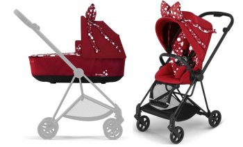 Коляска 2 в 1 Cybex Mios Lux Jeremy Scott Petticoat Red 