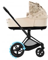 Коляска для новорожденных Cybex Priam и e-Priam IV FE Simply Flowers Nude Beige (шасси на выбор) 6