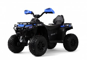 Детский электроквадроцикл Rivertoys E009EE Синий