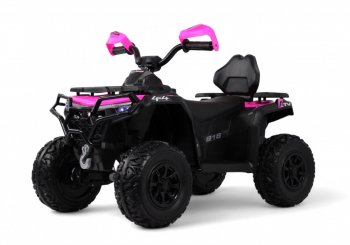 Детский электроквадроцикл Rivertoys E009EE Розовый