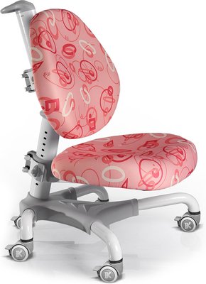 Детское кресло Mealux Champion (Y-718) розовый с кольцами