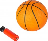 Каркасный батут с сеткой и с баскетбольным кольцом HASTTINGS 12 ft AirGame Basketball 3,66 7