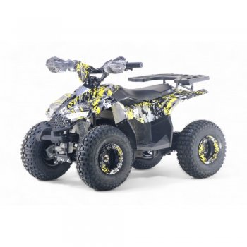 Детский квадроцикл Rivertoys LEON 49CC Желтый Special