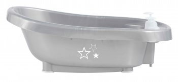 Термо-ванночка детская для купания Bebe Jou (Бебе Жу) Серебро