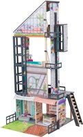 Кукольный дом KidKraft Бьянка, с мебелью 26 элементов, интерактивный 65989_KE 1