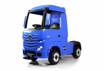 Детский электромобиль Rivertoys Mercedes-Benz Actros HL358 4WD (ЛИЦЕНЗИОННАЯ МОДЕЛЬ) Синий