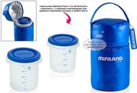 Термосумка Miniland Pack-2-Go Hermisized с 2 вакуумными контейнерами, 2х250 мл 5