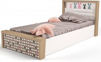 Детская кровать №5 ABC King MIX Bunny c под. механизмом 