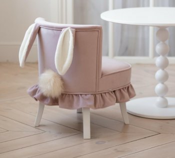 Детское кресло Зайка с юбкой 