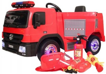 Пожарная машина Rivertoys A222AA с дистанционным управлением Красный