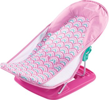 Лежак для купания Summer Infant Deluxe Baby Bather Розовый с волнами