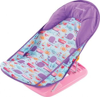 Лежак для купания Summer Infant Deluxe Baby Bather Киты/розовый