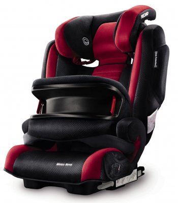 Автокресло детское Recaro с динамиками Monza Nova IS seatfix (Рекаро Монза Нова АйЭс) Ruby