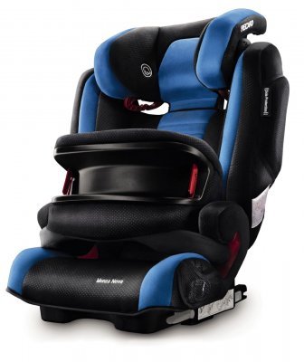 Автокресло детское Recaro с динамиками Monza Nova IS seatfix (Рекаро Монза Нова АйЭс) Saphir
