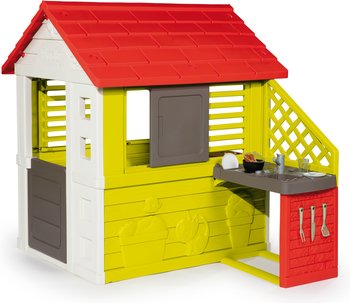 Игровой домик с кухней Smoby 810702/810703 Красный