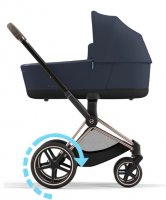 Коляска для новорожденных Cybex Priam и e-Priam IV Nautical Blue (шасси на выбор) 3