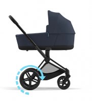 Коляска для новорожденных Cybex Priam и e-Priam IV Nautical Blue (шасси на выбор) 2