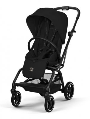 Прогулочная коляска Cybex Eezy S Twist+2 2026 Black Frame/Magic Black
