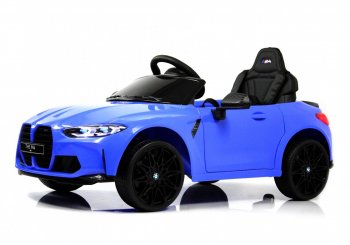 Детский электромобиль Rivertoys BMW M4 (A004AA) синий