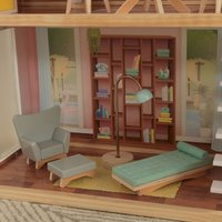 Кукольный домик KidKraft Зоя 65960_KE, с мебелью 13 элементов, интерактивный 8