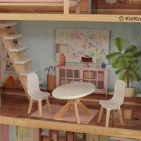 Кукольный домик KidKraft Зоя 65960_KE, с мебелью 13 элементов, интерактивный 3