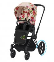 Прогулочная коляска Cybex Priam и e-Priam IV FE Spring Blossom Light 4