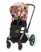 Прогулочная коляска Cybex Priam и e-Priam IV FE Spring Blossom Light 3