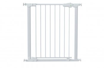 Ворота безопасности на распорках Safe and Care Метал 73-80.5 см Белый