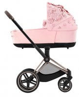 Коляска 3 в 1 Cybex Priam и e-Priam IV FE Simply Flowers Pale Blush 12