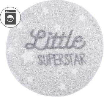 Ковер LorenaCanals с надписью Little Superstar 120D Little Superstar