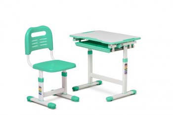 Комплект парта и стул FunDesk Piccolino Зеленый