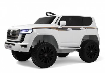 Детский электромобиль Rivertoys Toyota Land Cruiser 300 L999LL Белый