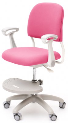 Детское кресло Holto-15 с подлокотниками Розовый