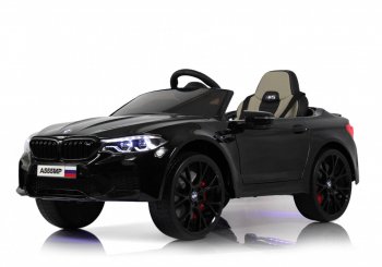 Детский электромобиль Rivertoys BMW M5 Competition (A555MP) Черный глянец