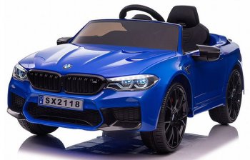 Детский электромобиль Rivertoys BMW M5 Competition (A555MP) Синий