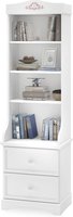 Стеллаж Cilek Rustic White Bookcase 1