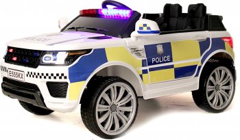 Электромобиль Rivertoys Police E555KX Белый