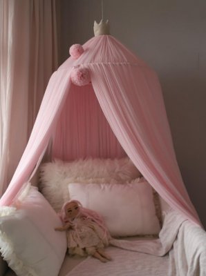 Балдахин Amari Kids Фатиновый Пышный с помпоном