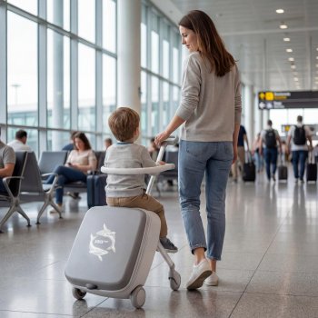 Чемодан Unix Kids Stroller Classic