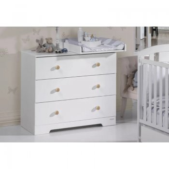 Тумба Micuna CO-1804 White/Natural wax