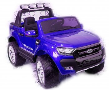 Детский электромобиль Rivertoys Ford Ranger 4WD (DK-F650) Синий глянец