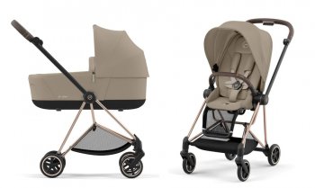 Коляска 2 в 1 Cybex Mios III Сozy Beige (шасси на выбор)