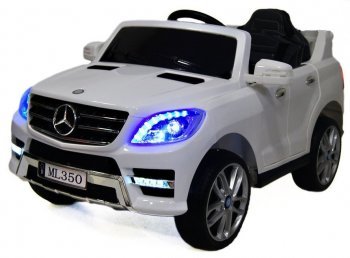 Детский электромобиль Rivertoys Mercedes-Benz ML350 (Ривертойс Мерседес-Бенс) Белый