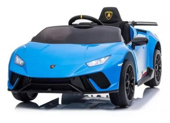 Детский электромобиль Lamborghini Huracan 4WD (Лицензия) Синий глянец
