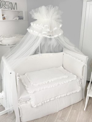 Комплект постельного белья Lepre New Royal Collection экрю 4 пр.