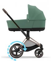 Коляска для новорожденных Cybex Priam и e-Priam IV Leaf Green (шасси на выбор) 4