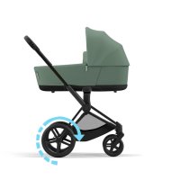 Коляска для новорожденных Cybex Priam и e-Priam IV Leaf Green (шасси на выбор) 5